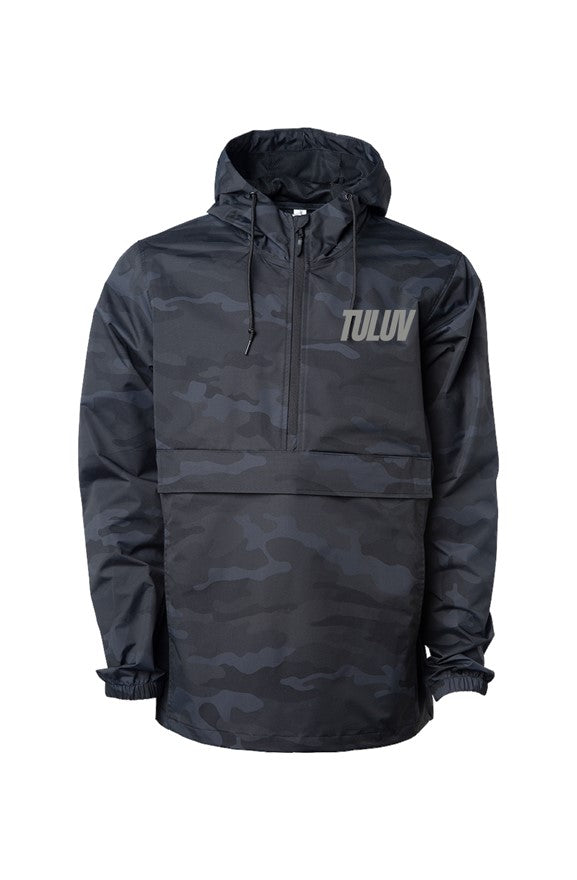 camo windbreaker