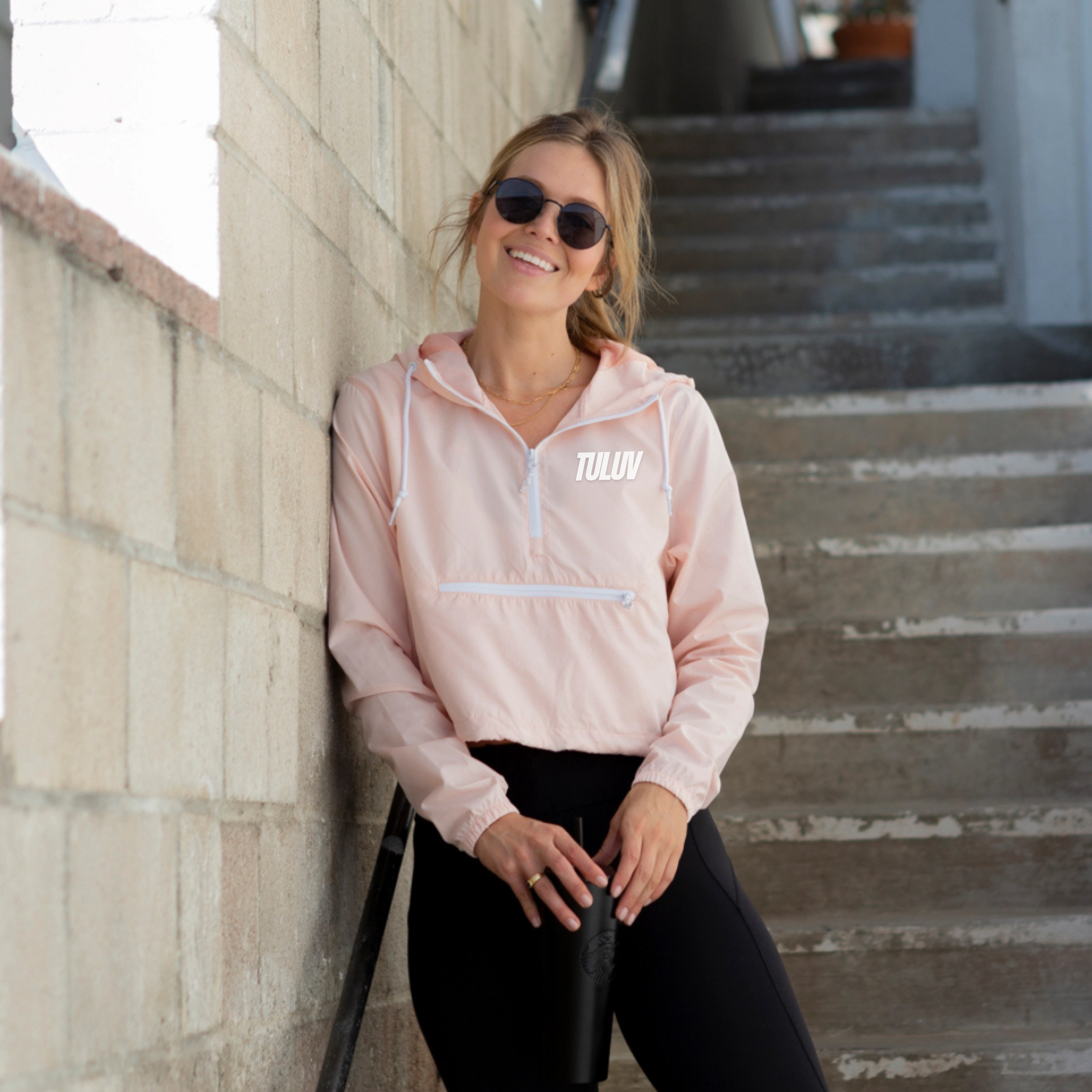 camo crop windbreaker