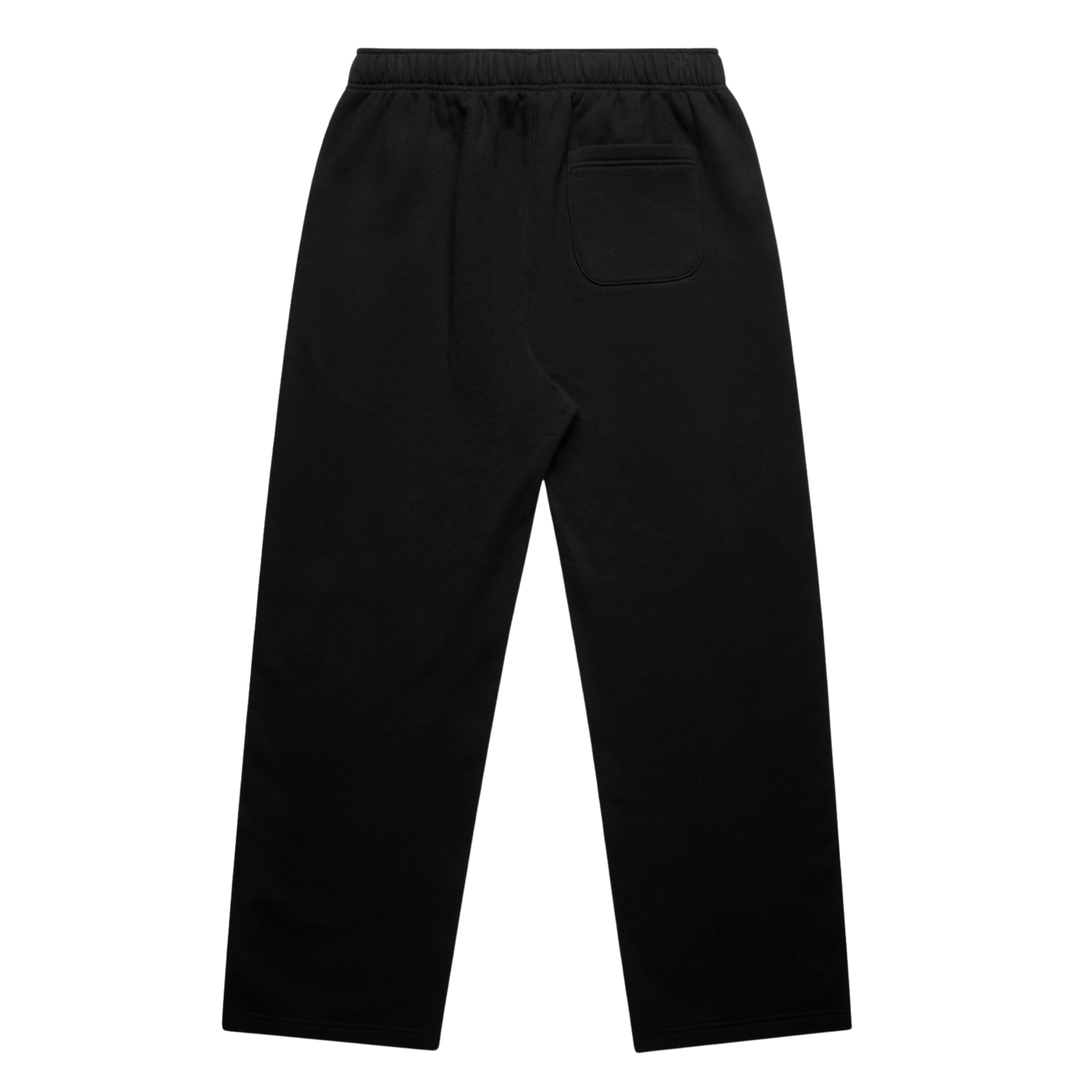 cuffless relaxed track pant